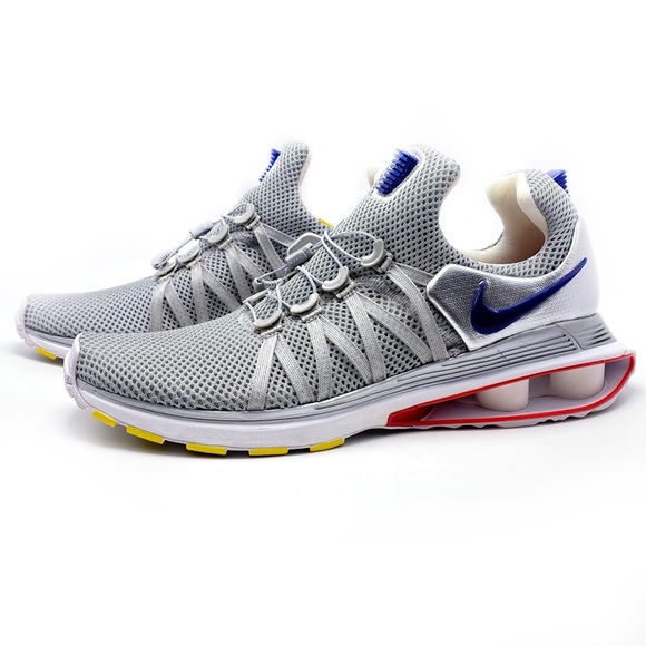 nike shox gravity metallic silver